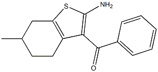 2-Amino-3-benzoyl-6-methyl-4,5,6,7-tetrahydrobenzo[b]thiophene