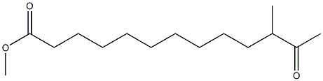 11-Acetyllauric acid methyl ester Structure