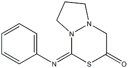 1-[(Phenyl)imino]-7,8-dihydro-6H-pyrazolo[1,2-c][1,3,4]thiadiazin-3(4H)-one