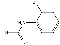 1-[2-Chlorophenyl]guanidinium Structure