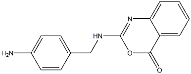 2-[(4-Aminophenyl)methyl]amino-4H-3,1-benzoxazin-4-one