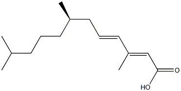(2E,4E,7R)-3,7,11-Trimethyl-2,4-dodecadienoic acid