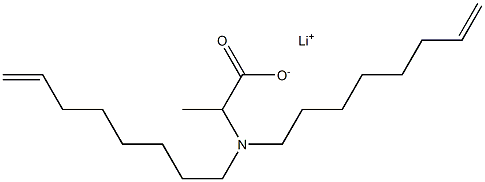 2-[Di(7-octenyl)amino]propanoic acid lithium salt