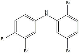 2,5-Dibromophenyl 3,4-dibromophenylamine Struktur