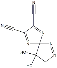 4,4-Dihydroxy-1,2,6,9-tetraazaspiro[4.4]nona-1,6,8-triene-7,8-dicarbonitrile|