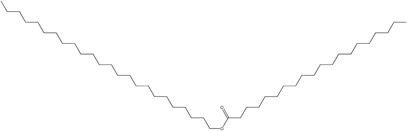 Icosanoic acid tetracosyl ester Struktur