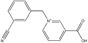 1-(3-Cyanobenzyl)-3-carboxypyridinium|