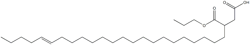 3-(18-Tricosenyl)succinic acid 1-hydrogen 4-propyl ester