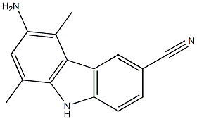 3-Amino-6-cyano-1,4-dimethyl-9H-carbazole