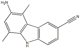  3-Amino-6-cyano-1,4-dimethyl-9H-carbazole