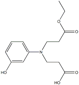 3,3'-(m-Hydroxyphenylimino)bis(propionic acid ethyl) ester|