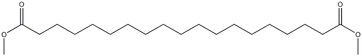 ノナデカン二酸ジメチル 化学構造式