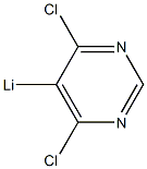 5-Lithio-4,6-dichloropyrimidine Structure