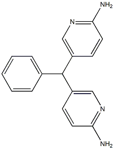 5,5'-Benzylidenebis(pyridin-2-amine) Structure