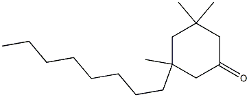 3,5,5-Trimethyl-3-octylcyclohexanone|