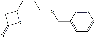 4-[3-(Benzyloxy)propyl]oxetan-2-one,,结构式