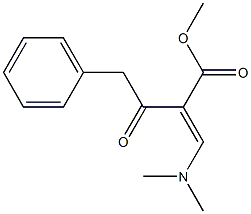 2-[(Dimethylamino)methylene]-3-oxo-4-phenylbutyric acid methyl ester