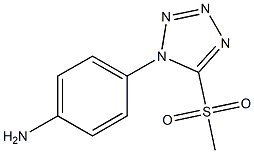 Methyl 1-(4-aminophenyl)-1H-tetrazol-5-yl sulfone