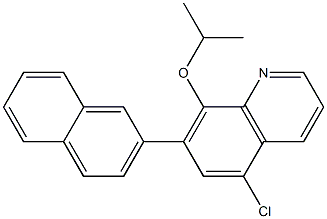 5-Chloro-8-(isopropyloxy)-7-(2-naphtyl)quinoline