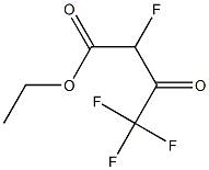 2,4,4,4-テトラフルオロ-3-オキソ酪酸エチル 化学構造式