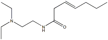  N-[2-(Diethylamino)ethyl]-3-heptenamide