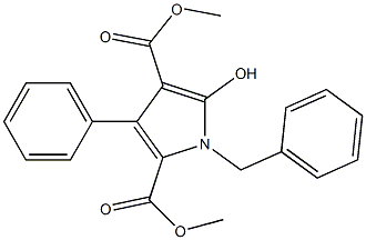1-Benzyl-5-hydroxy-3-phenyl-1H-pyrrole-2,4-dicarboxylic acid dimethyl ester