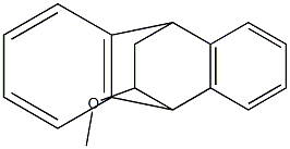 9,10-Dihydro-11-methoxy-9,10-ethanoanthracene Struktur