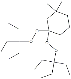 3,3-Dimethyl-1,1-bis(1,1-diethylpropylperoxy)cyclohexane