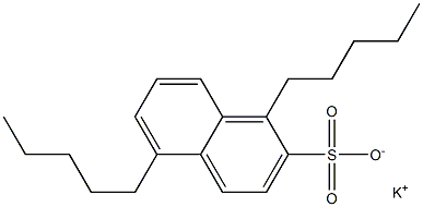 1,5-Dipentyl-2-naphthalenesulfonic acid potassium salt
