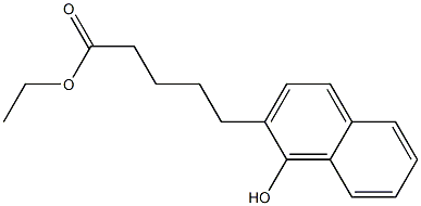 5-(1-Hydroxy-2-naphthalenyl)pentanoic acid ethyl ester