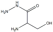 DL-Serinehydrazide,,结构式