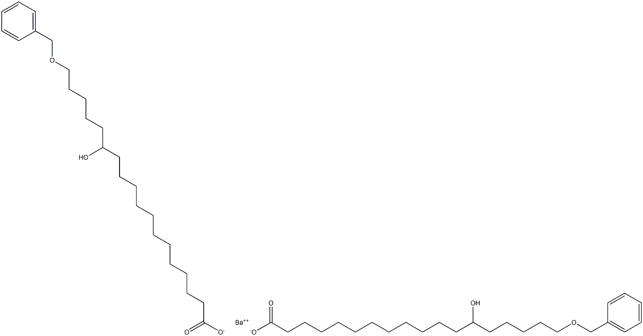  Bis(18-benzyloxy-13-hydroxystearic acid)barium salt