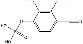 Phosphoric acid diethyl(4-cyanophenyl) ester