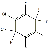 1,6-Dichloro-2,3,3,4,5,6-hexafluoro-1,4-cyclohexadiene Structure