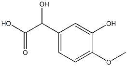 (-)-3-Hydroxy-4-methoxy-D-mandelic acid Struktur