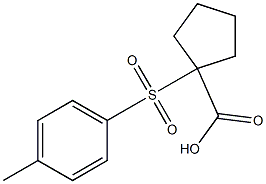 1-(4-Methylphenylsulfonyl)cyclopentane-1-carboxylic acid