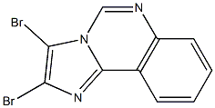 2,3-Dibromoimidazo[1,2-c]quinazoline Struktur