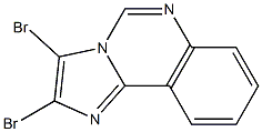 2,3-Dibromoimidazo[1,2-c]quinazoline Structure