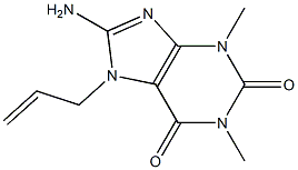 1,3-Dimethyl-8-amino-7-allyl-7H-purine-2,6(1H,3H)-dione