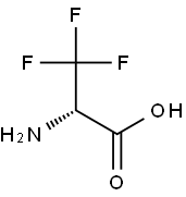 (S)-3,3,3-Trifluoro-2-aminopropanoic acid Structure