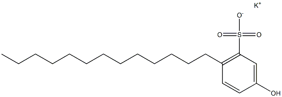 3-Hydroxy-6-tridecylbenzenesulfonic acid potassium salt