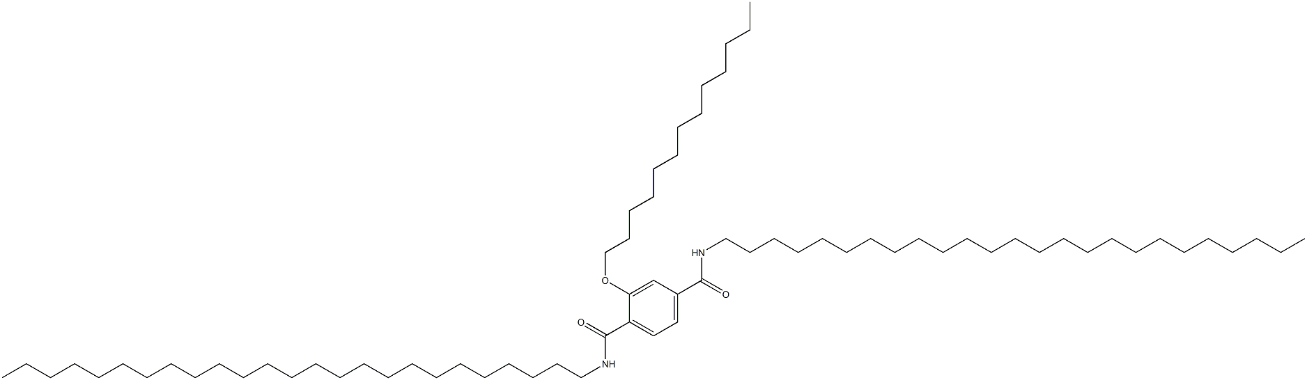 2-(Tridecyloxy)-N,N'-dipentacosylterephthalamide Structure