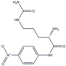 (2S)-2-Amino-5-[(aminocarbonyl)amino]-N-(4-nitrophenyl)pentanamide Structure