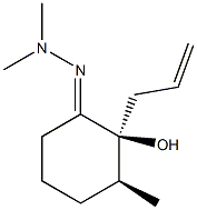 (2S,3S)-3-Methyl-2-hydroxy-2-allylcyclohexanone dimethyl hydrazone