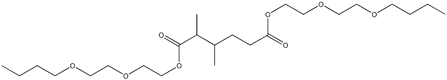  2,3-Dimethyladipic acid bis[2-(2-butoxyethoxy)ethyl] ester