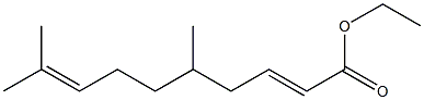 (2E)-5,9-Dimethyl-2,8-decadienoic acid ethyl ester|