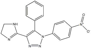 1-(4-Nitrophenyl)-4-[(4,5-dihydro-1H-imidazol)-2-yl]-5-(phenyl)-1H-1,2,3-triazole