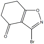 3-Bromo-4,5,6,7-tetrahydro-1,2-benzisoxazol-4-one,,结构式
