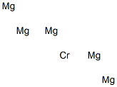 クロム-ペンタマグネシウム 化学構造式