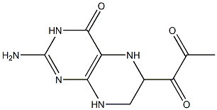 2-Amino-6-(2-oxopropanoyl)-5,6,7,8-tetrahydropteridine-4(3H)-one|